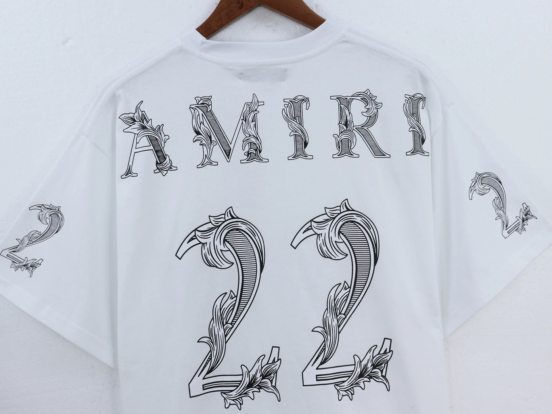 Amiri Logo Tee Multi - Gallery Image 9 - Detailed View