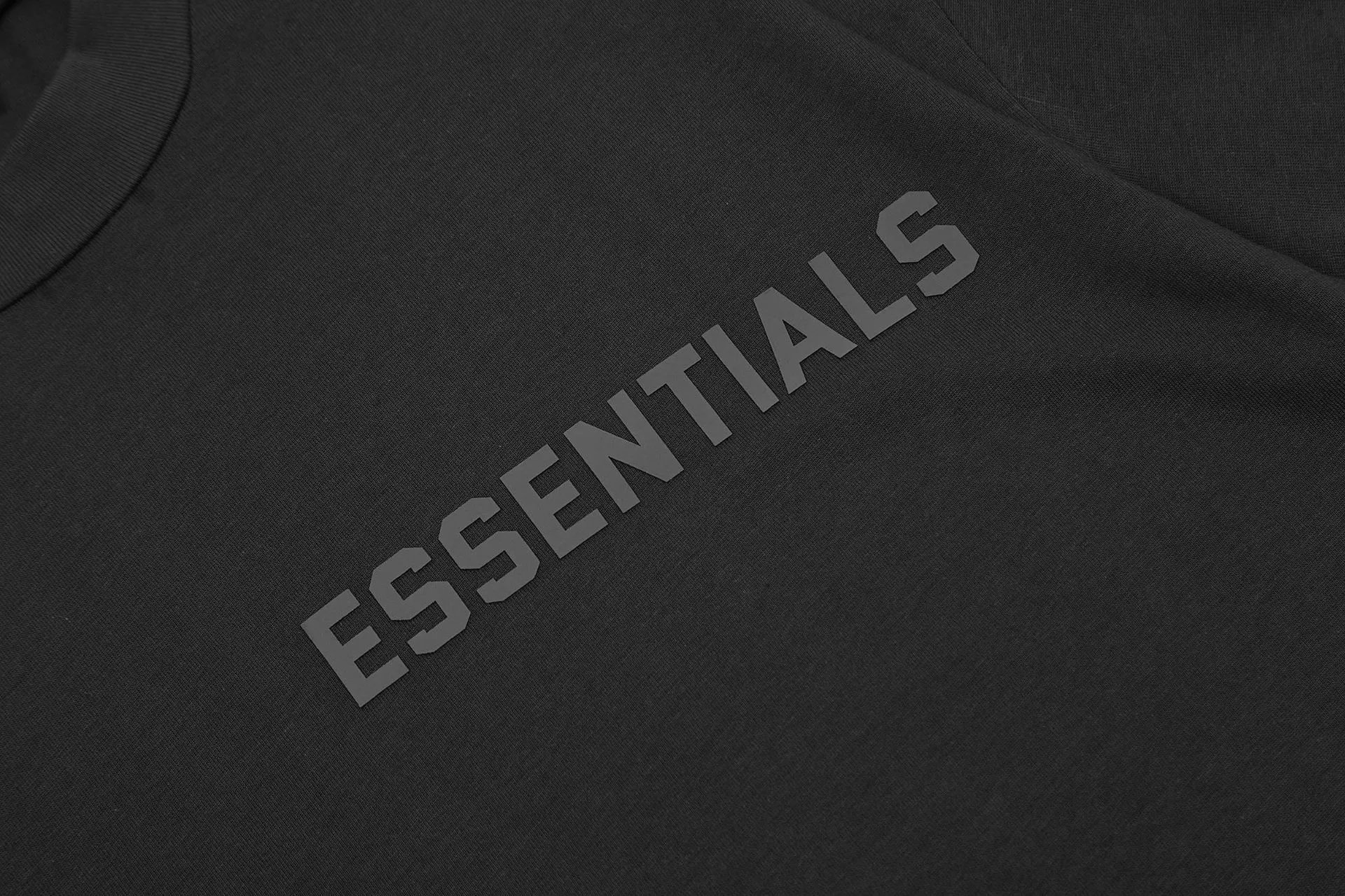 High-Street Cotton Tee Beige - Gallery Image 13 - Detailed View