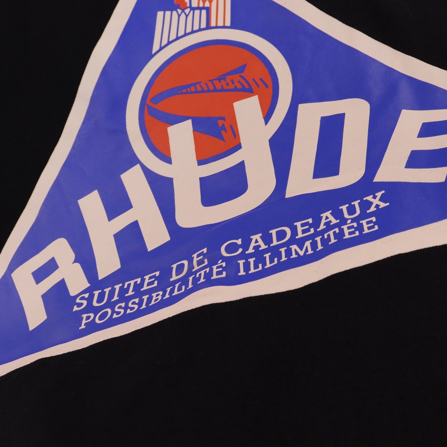 Rhude Graphic Tee Black - Gallery Image 8 - Detailed View