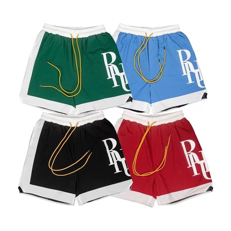 Rhude Colorblock Beach Shorts Multi - High Quality Product Image - Cnfans
