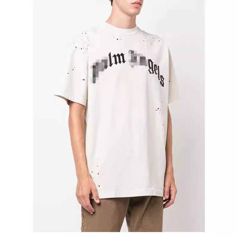 Distressed Graphic Tee Vintage Ivory - Gallery Image 12 - Detailed View