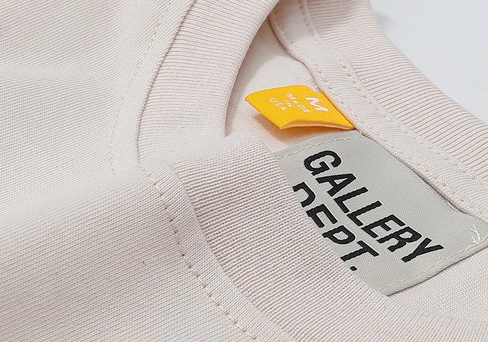 Gallery Dept Abstract Print T-Shirt Black - Gallery Image 11 - Detailed View