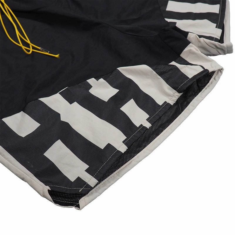 Rhude Colorblock Drawstring Shorts Blue - Gallery Image 10 - Detailed View