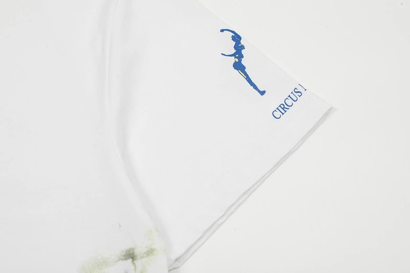 Vintage Graphic Cotton Tee White - Gallery Image 10 - Detailed View