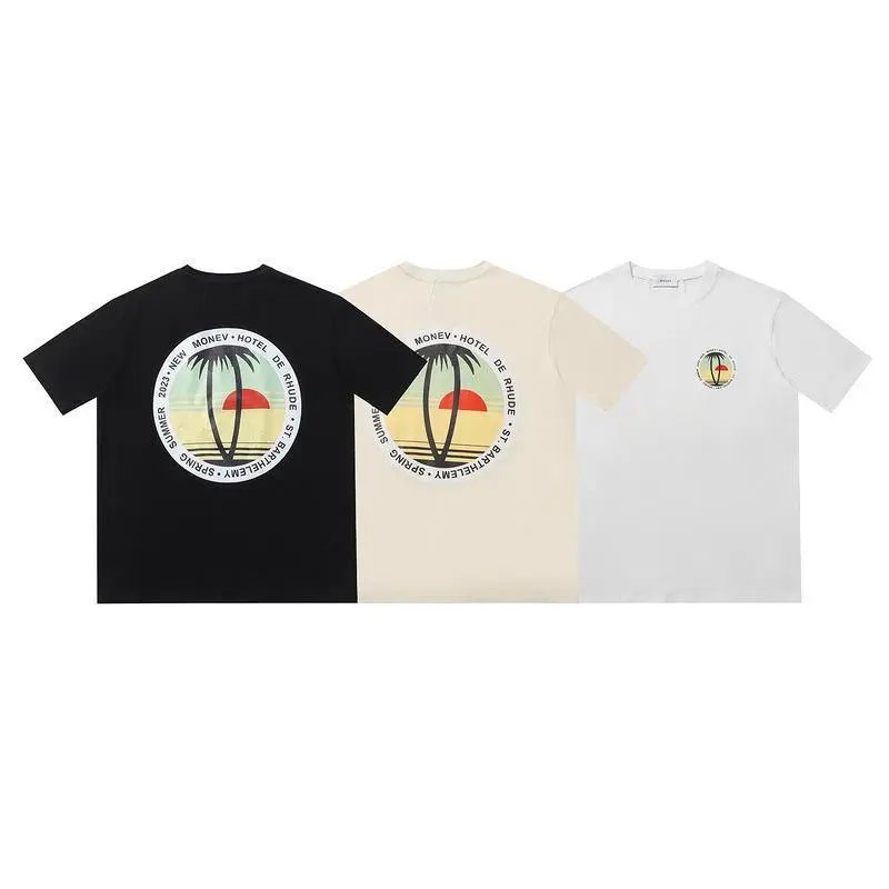 Rhude Graphic Print T-Shirt Multicolor - Gallery Image 2 - Detailed View