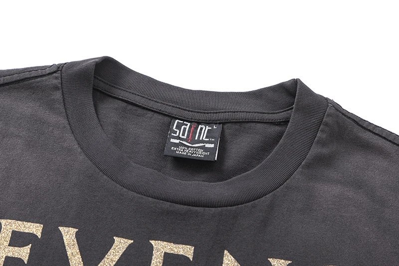 Saint Abstract Print T-Shirt Multi - Gallery Image 5 - Detailed View