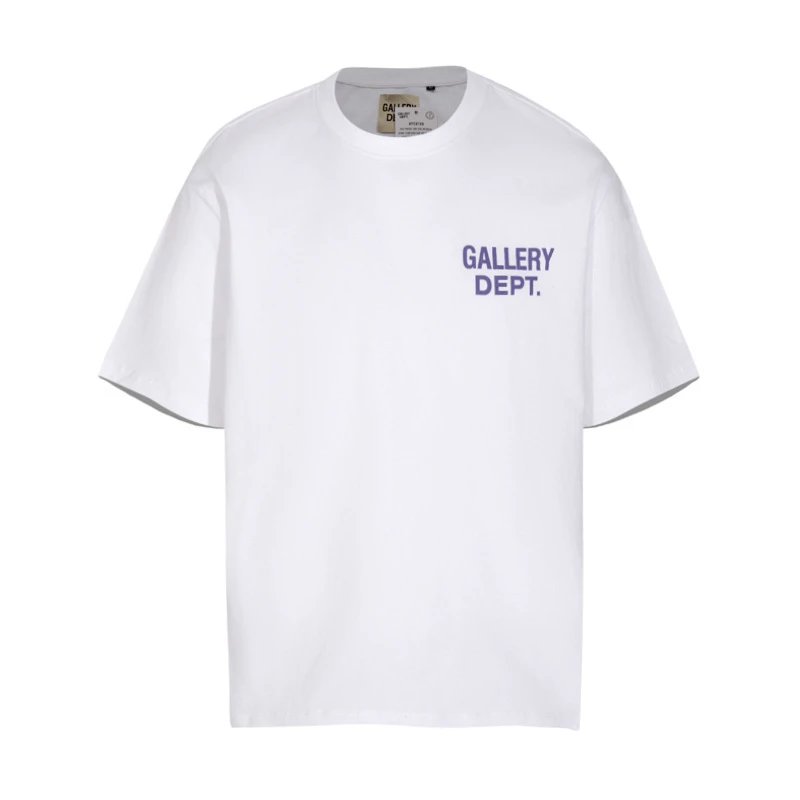 Gallery Dept Blue/White Tee - Gallery Image 4 - Detailed View