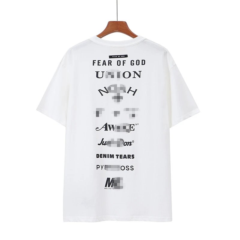 Streetwear Cotton Graphic Tee Loose Fit Jet Black - Gallery Image 6 - Detailed View