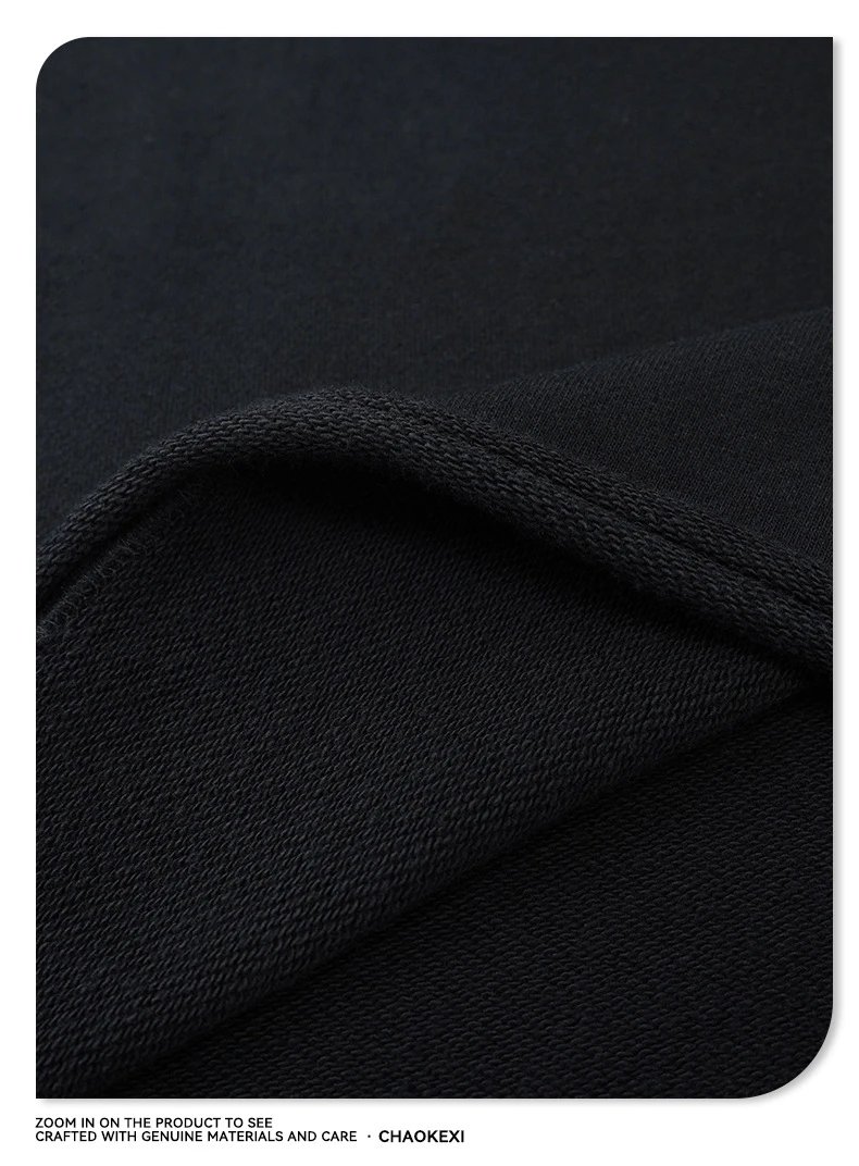 Drop Shoulder Washed Crewneck Sweatshirt Onyx Black - Gallery Image 7 - Detailed View