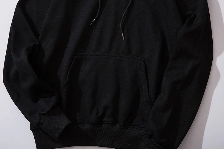 CDG Play Heart Hoodie Black/White - Gallery Image 11 - Detailed View