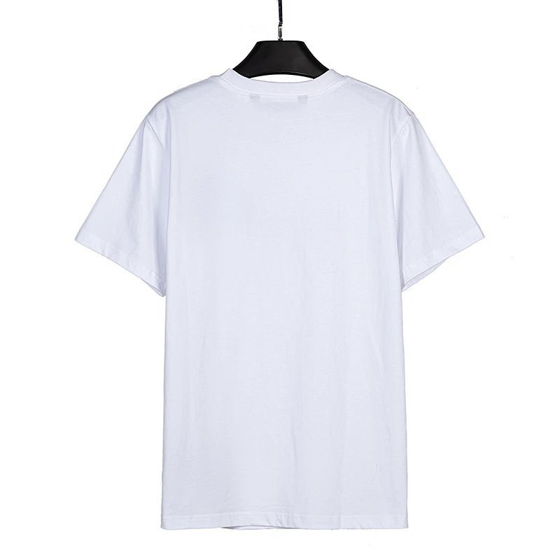 Street Star Logo Cotton Tee Black White - Gallery Image 3 - Detailed View