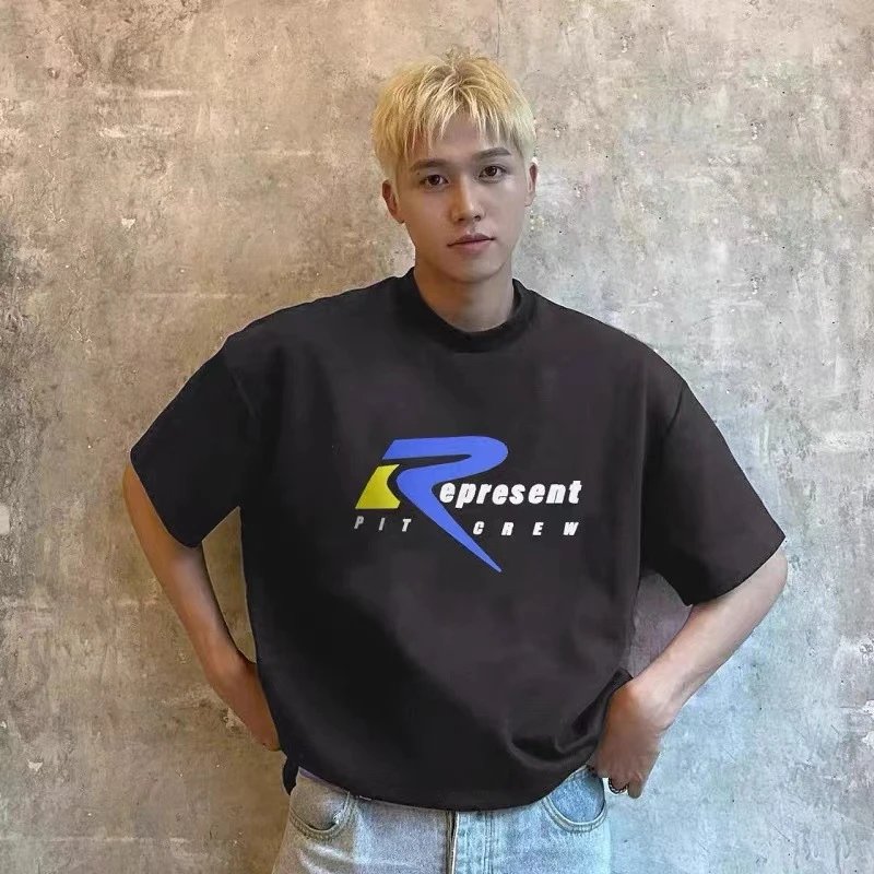 Represent Pit Crew T-Shirt Multicolor - Gallery Image 4 - Detailed View