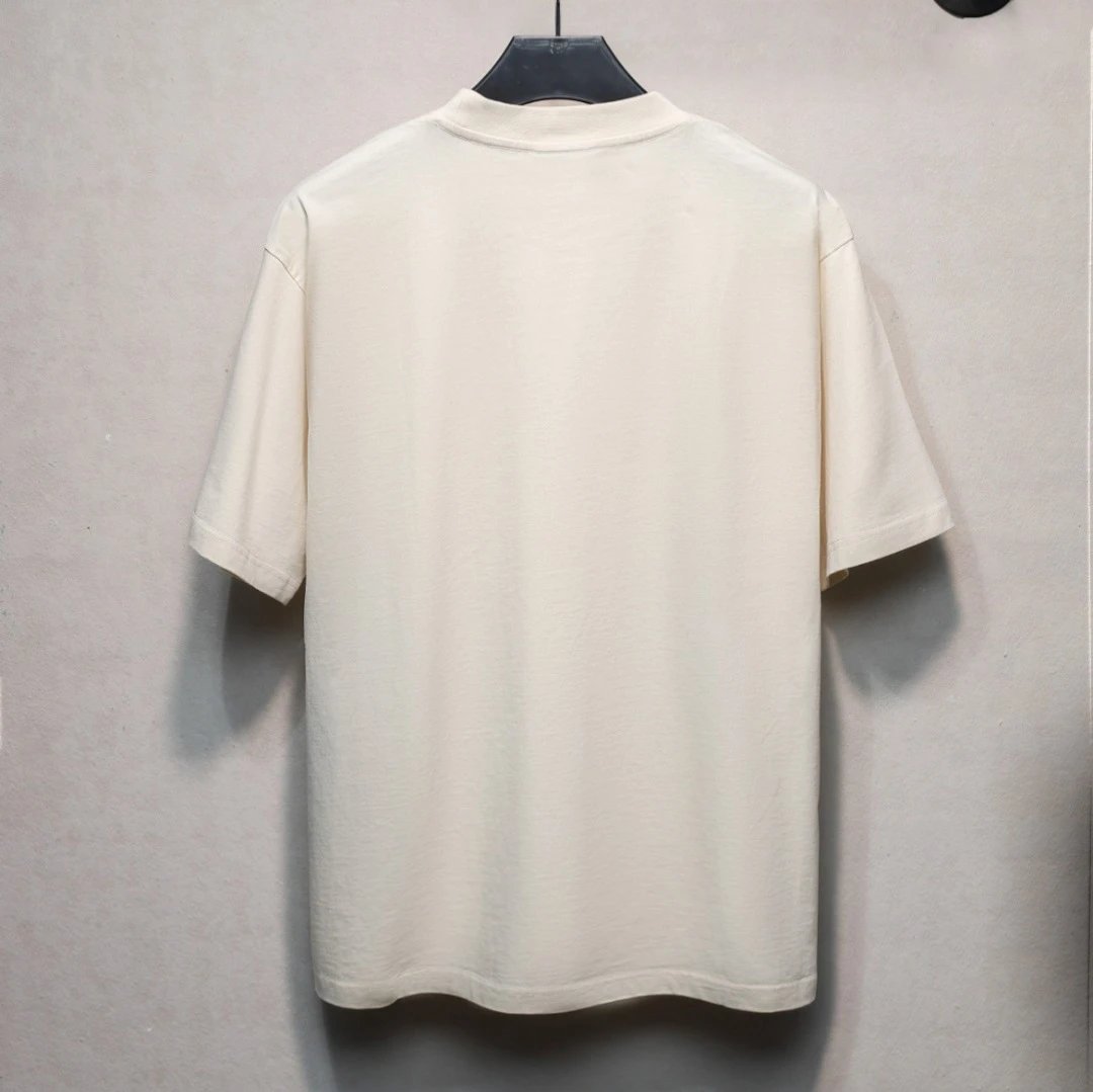 Unisex Oversized Distressed Logo Short Sleeve Tee, Jet Black - Gallery Image 4 - Detailed View