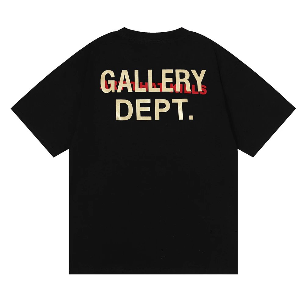 Gallery Dept Skull Rose Tee Black - Gallery Image 2 - Detailed View