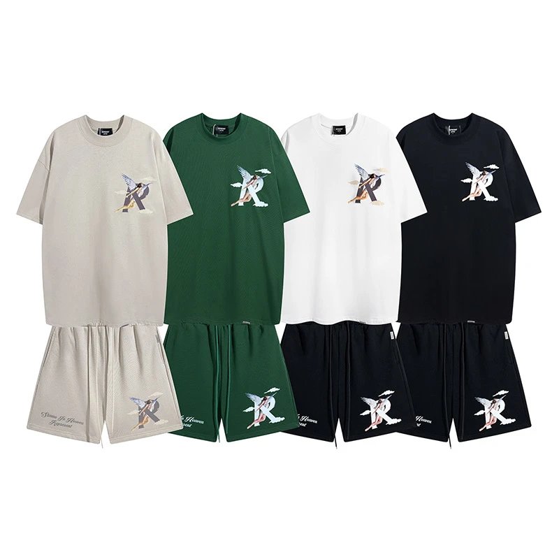 REPRESENT Angel Lounge Shorts Multicolor - Gallery Image 8 - Detailed View