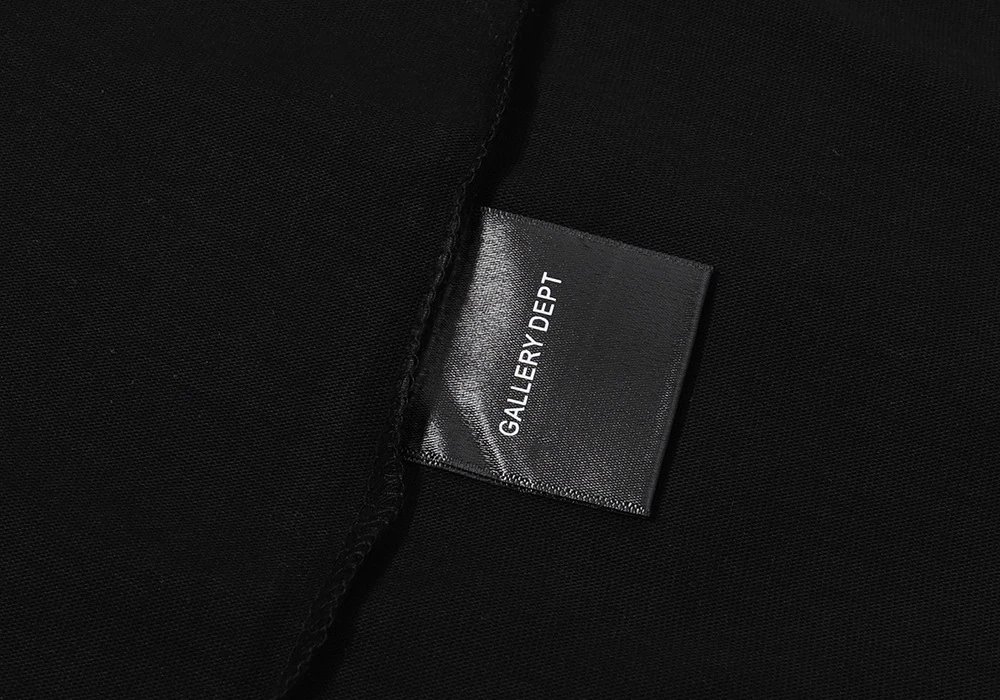 Gallery Dept Skull Rose Tee Black - Gallery Image 10 - Detailed View