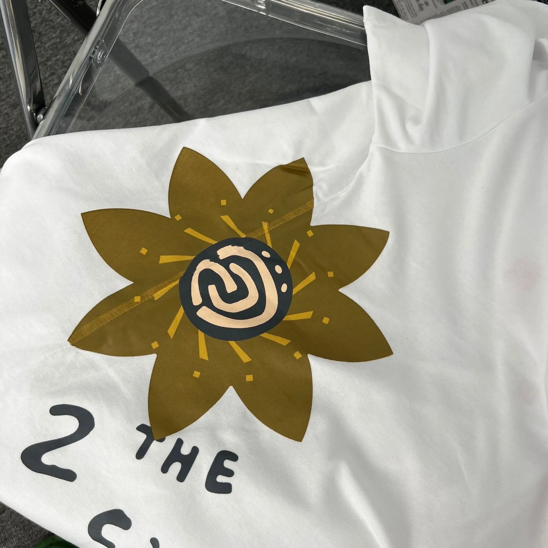 Street Graffiti Art Cotton T-Shirt Noir - Gallery Image 11 - Detailed View