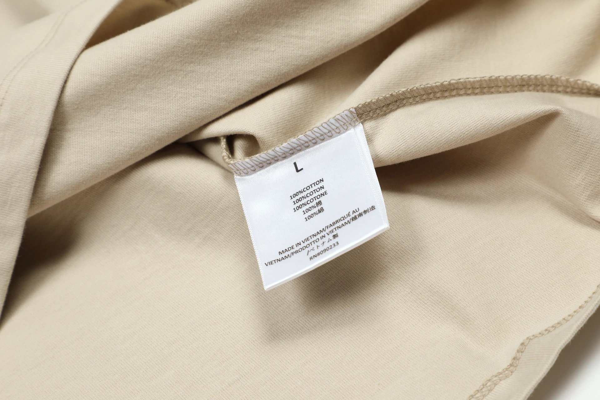 Streetwear Oversized Cotton Tee Sage Green - Gallery Image 10 - Detailed View