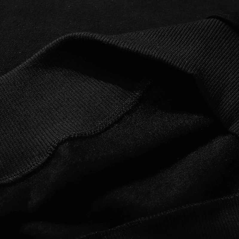 CDG Play Embroidery Sweatshirt Black/White - Gallery Image 8 - Detailed View