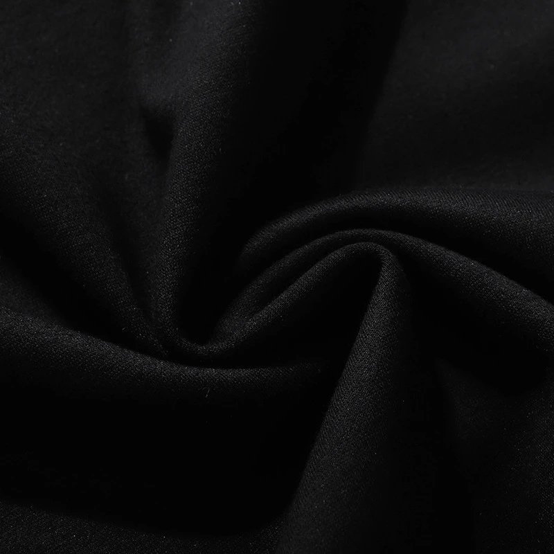 CDG Play Embroidery Sweatshirt Black/White - Gallery Image 9 - Detailed View