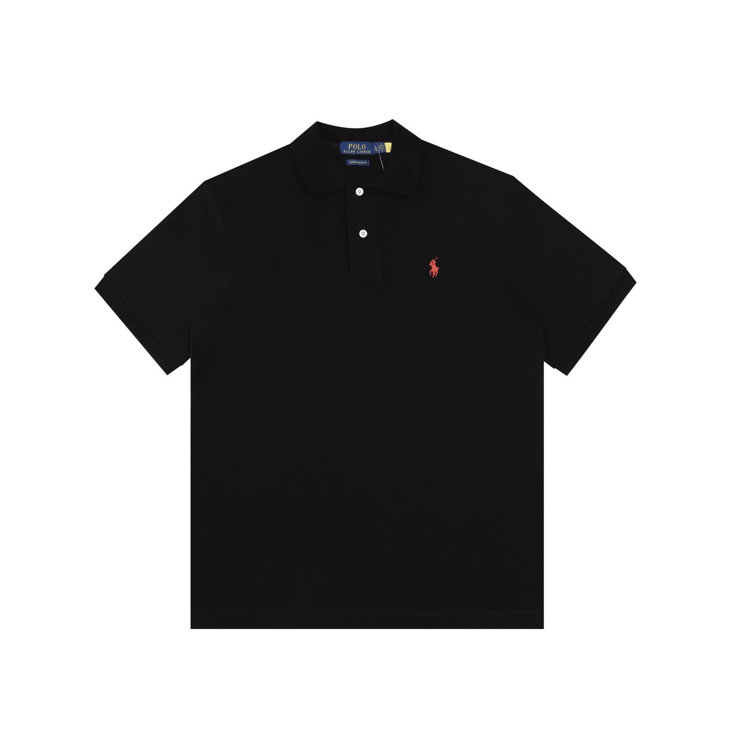 Men's Cotton Casual Polo Shirt Summer Top Onyx - Ralph Lauren - Cnfans - $26.45