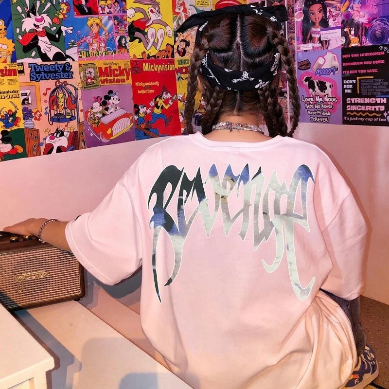 Streetwear Graphic Tee Ivory - Gallery Image 14 - Detailed View