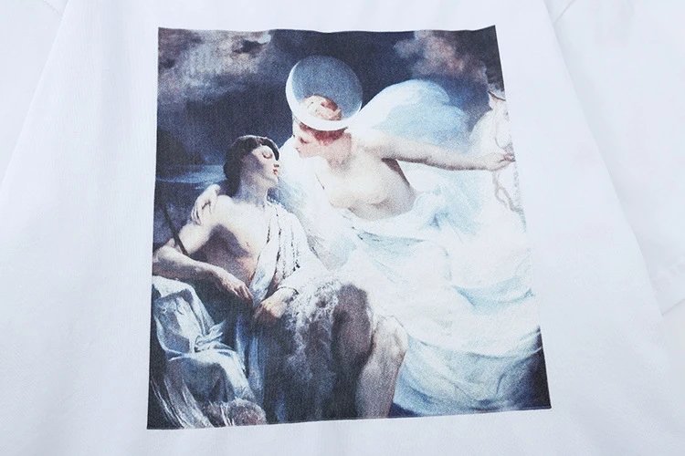 Streetwear Graphic Tee Ivory - Gallery Image 8 - Detailed View