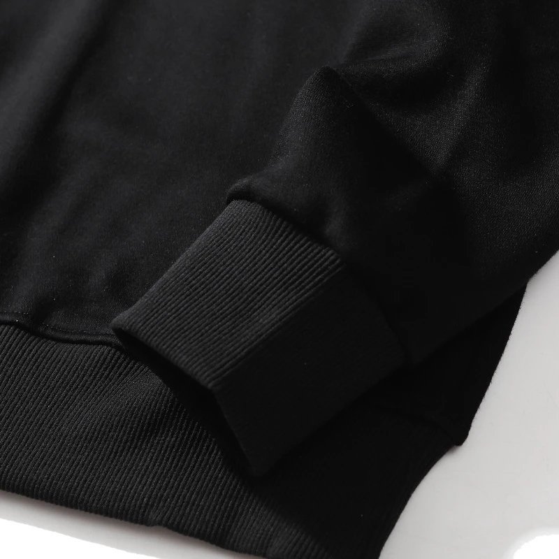 CDG Play Embroidery Sweatshirt Black/White - Gallery Image 10 - Detailed View