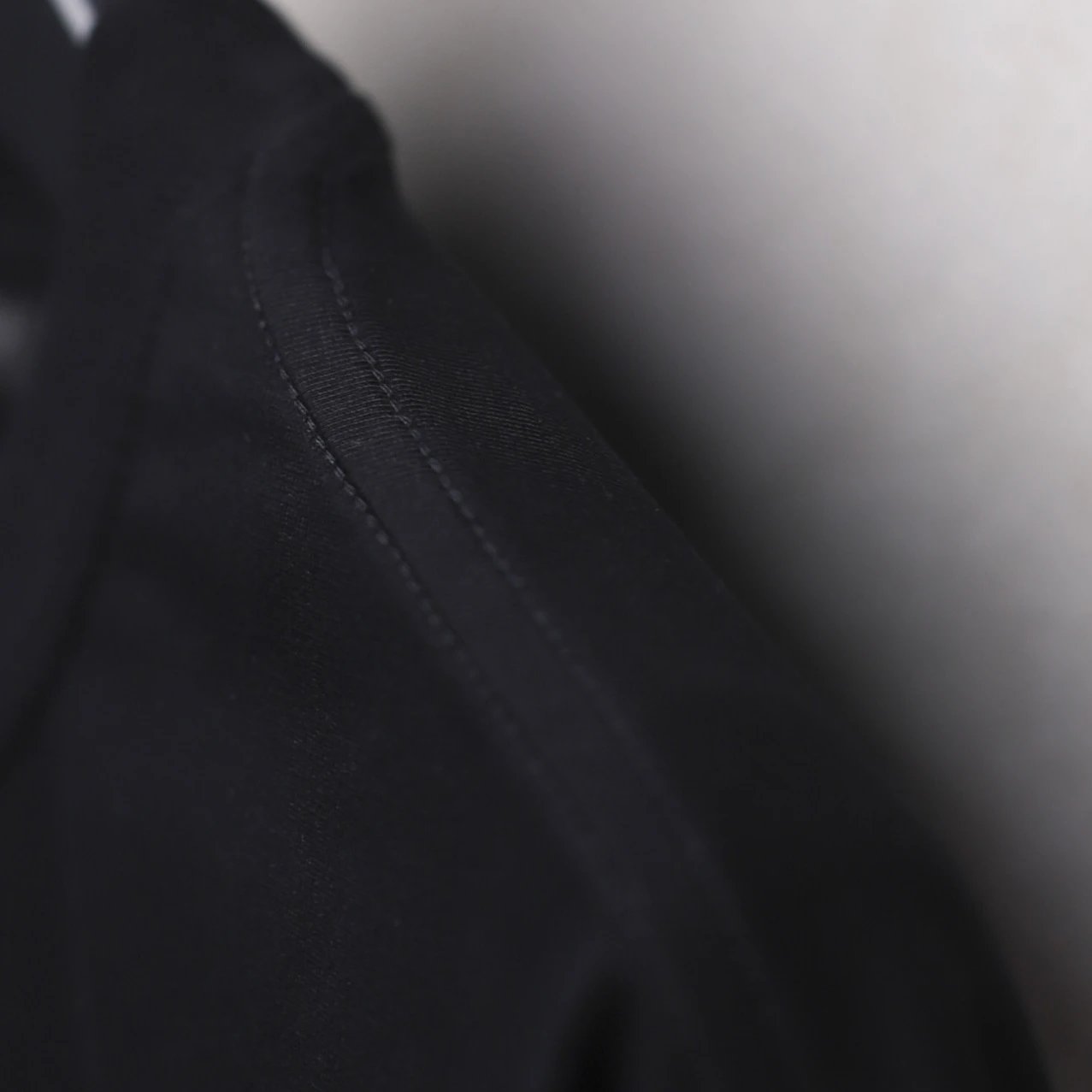 Balenciaga Crown Slogan Tee Black - Gallery Image 4 - Detailed View