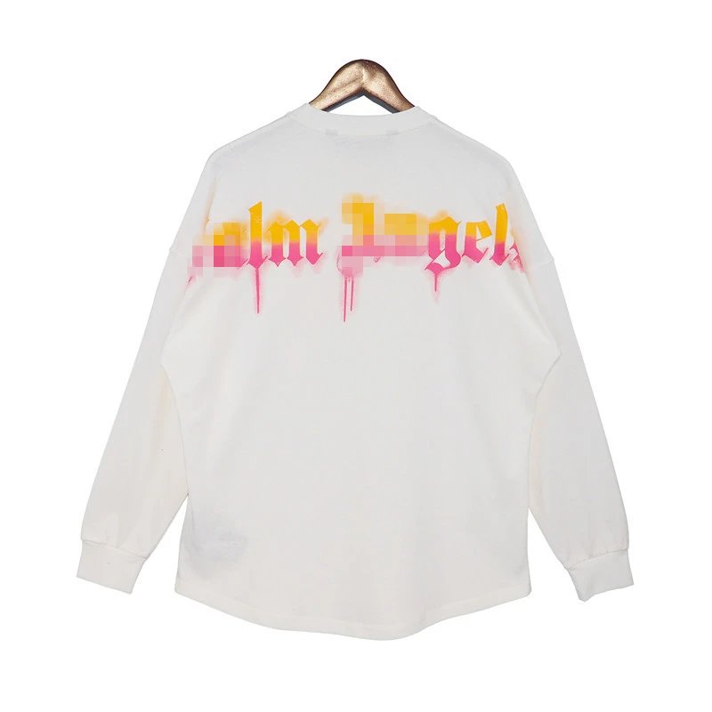 Streetwear Graphic Cotton Long Sleeve Tee Jet Black - Gallery Image 3 - Detailed View