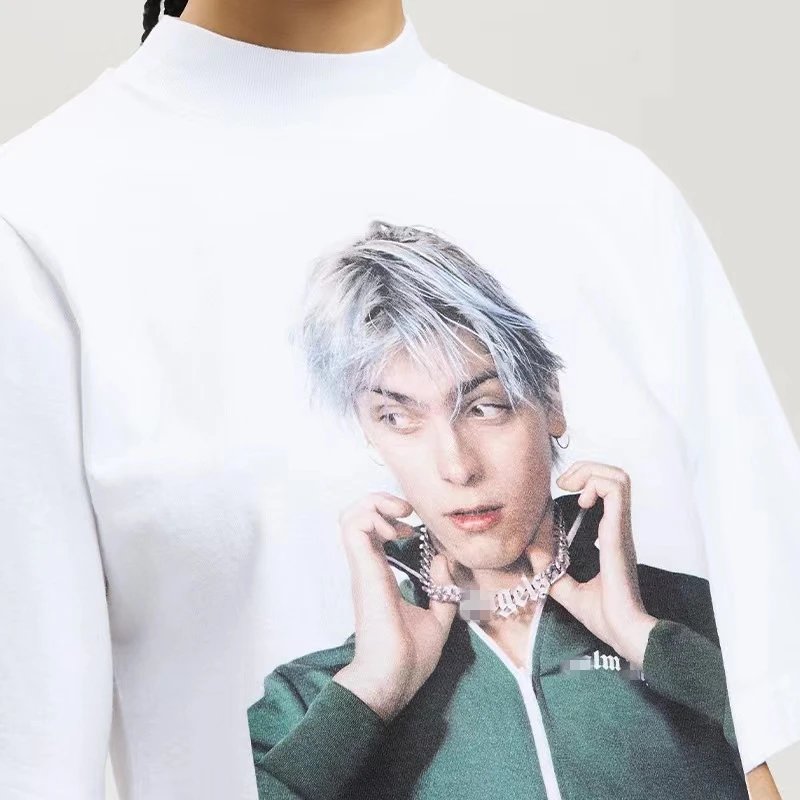 Street Style Graphic Cotton Tee Ivory - Gallery Image 13 - Detailed View