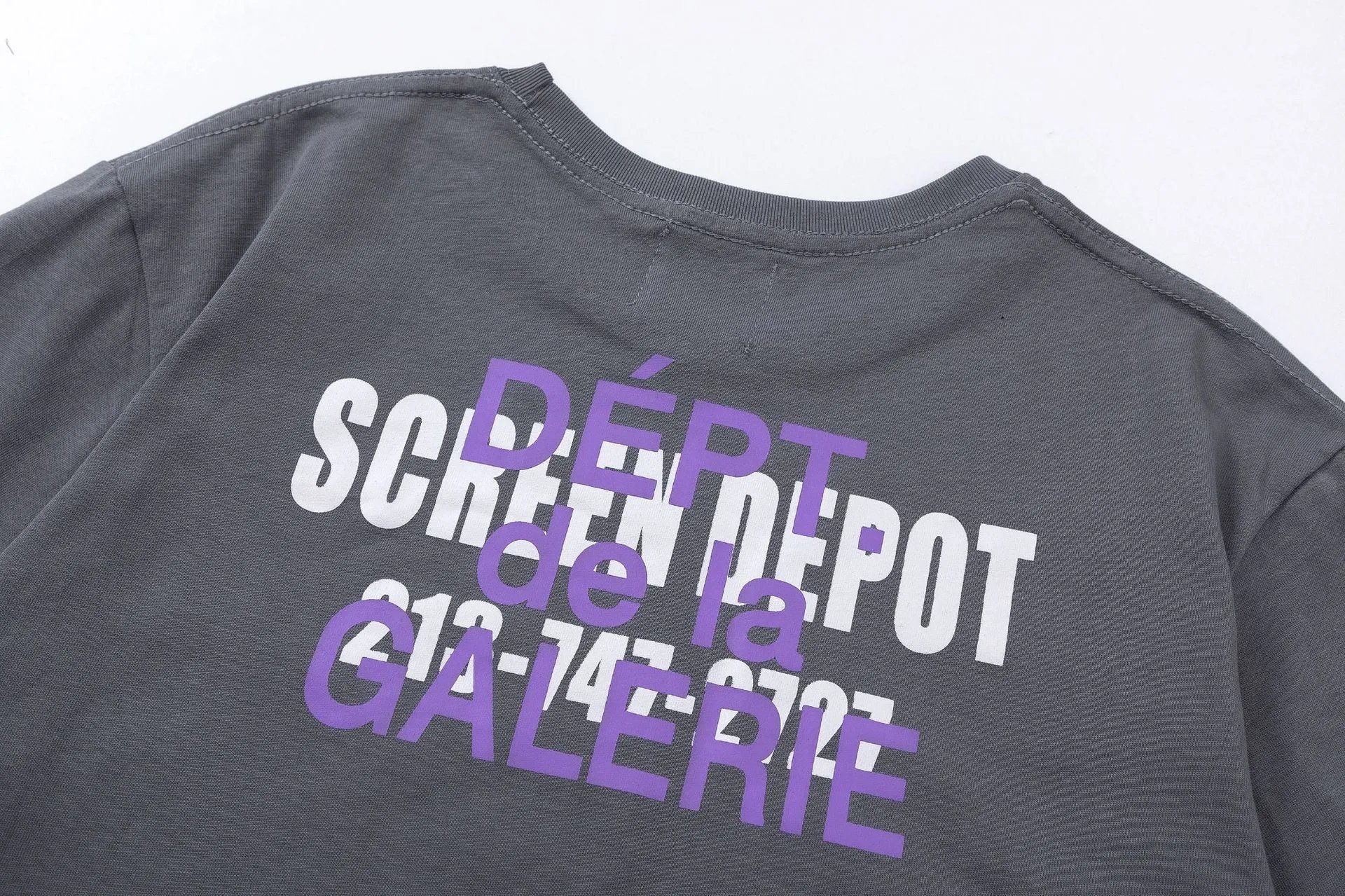Gallery Dept Letter Print Tee Multi-color - Gallery Image 9 - Detailed View