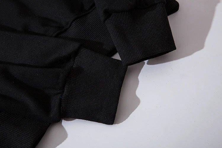 CDG Play Heart Hoodie Black/White - Gallery Image 13 - Detailed View