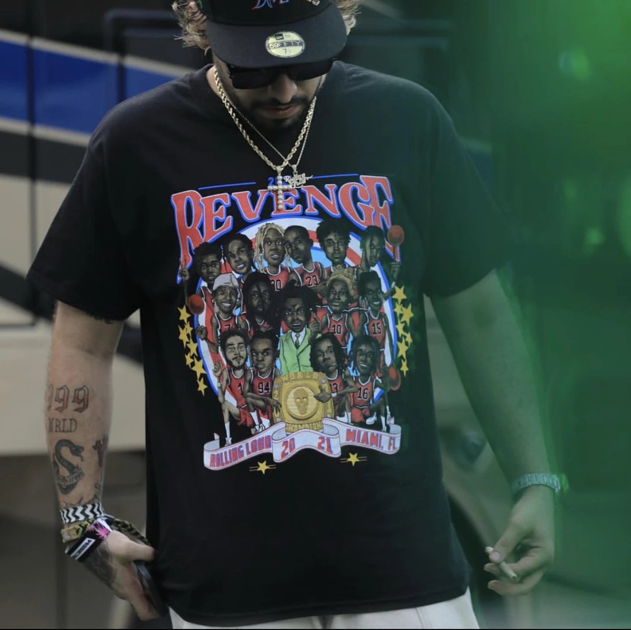 Streetwear Tee Cotton Onyx - Gallery Image 11 - Detailed View