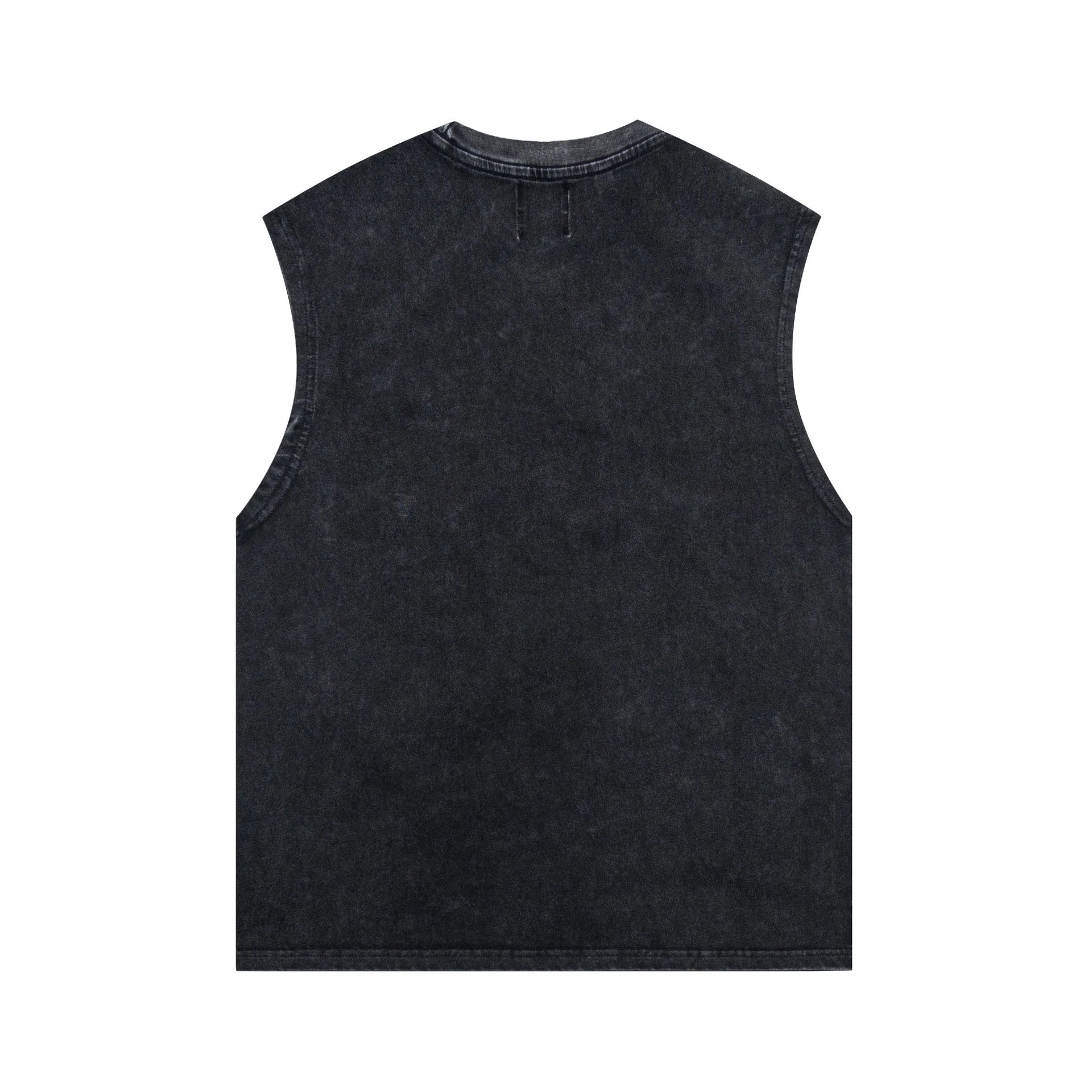 Gallery Dept Washed Sleeveless Tee Black - Gallery Image 3 - Detailed View