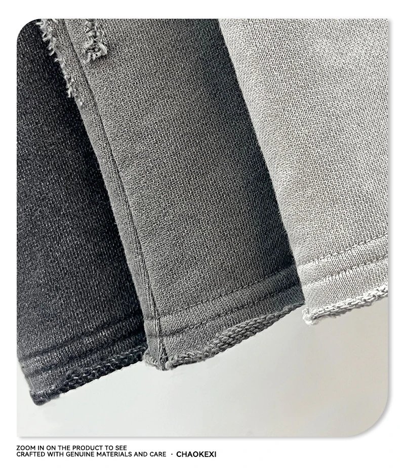 Vintage Cotton Straight-Leg Sweatpants Slate - Gallery Image 9 - Detailed View
