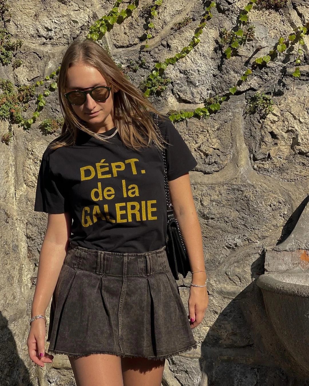 Gallery Dept Black Tee Multicolor - Gallery Image 9 - Detailed View