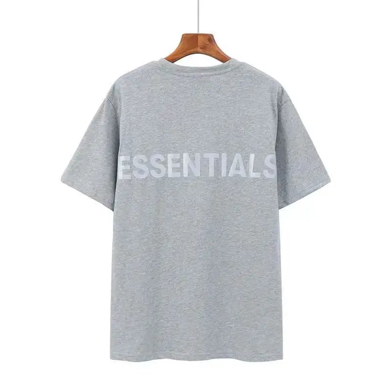 Streetwear Cotton Oversized Tee Silver Grey - Essentials - Cnfans - $20.65