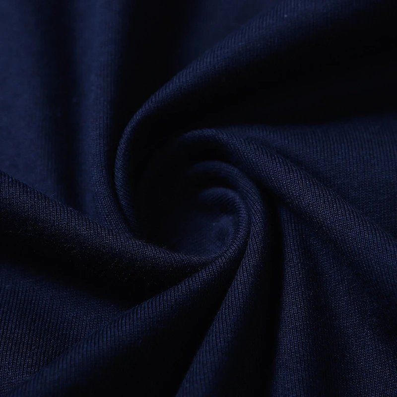 CDG Heart Embroidered T-Shirt Navy - Gallery Image 9 - Detailed View