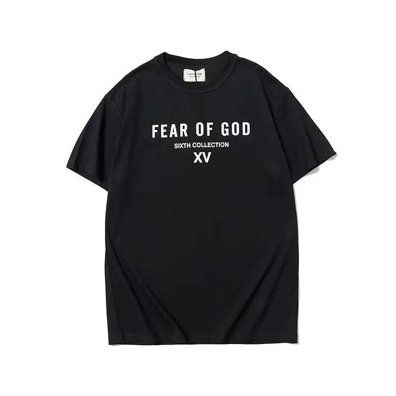 Oversized Cotton Streetwear T-Shirt Onyx Black - Related Product - Cnfans