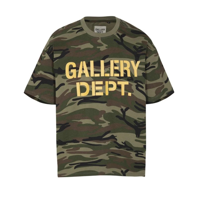 Gallery Dept Camo Tee Multicolor - Gallery Image 2 - Detailed View