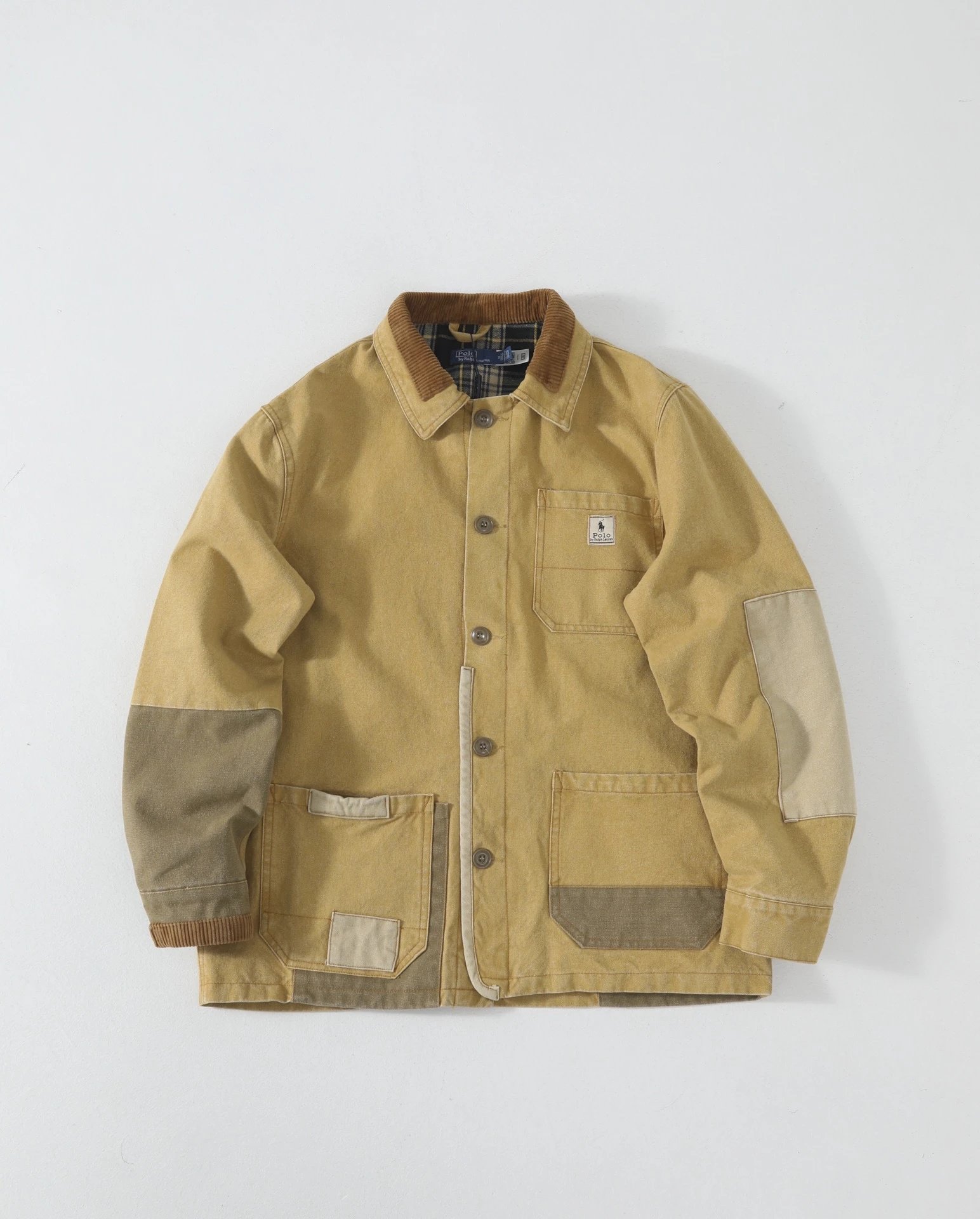 Ralph Lauren Colorblock Jacket Khaki - High Quality Product Image - Cnfans