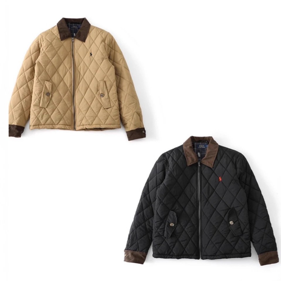 Ralph Lauren Quilted Corduroy Jacket Multi - High Quality Product Image - Cnfans
