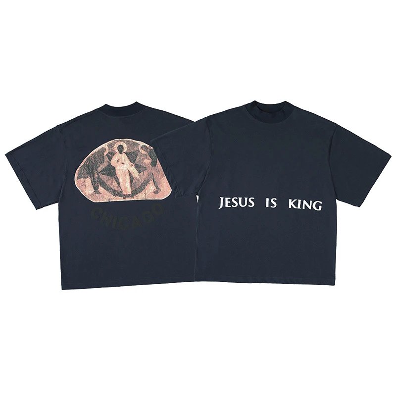 Vintage Graphic Tee Obsidian - CPFM x Kanye West  - Cnfans - $26.77