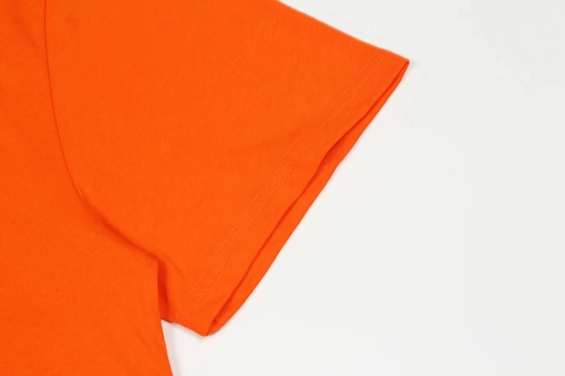 Skull Spider Graphic Tee Tangerine - Gallery Image 14 - Detailed View