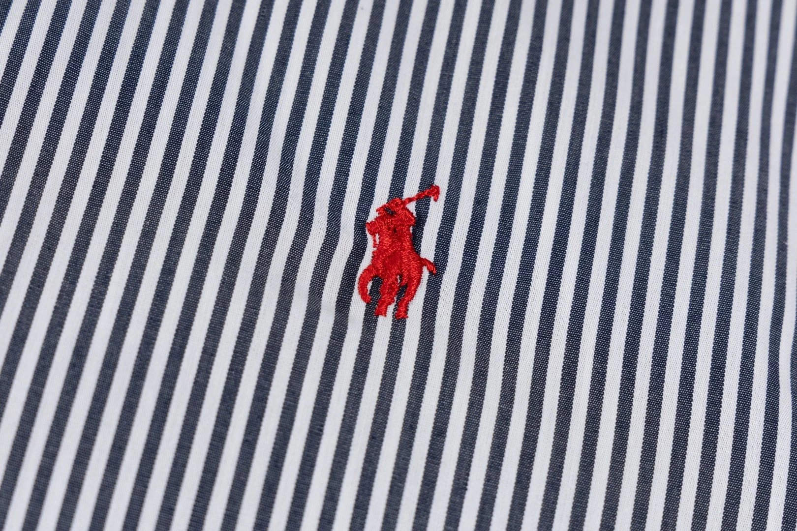 Striped Cotton Short Sleeve Casual Shirt - Seafoam - Gallery Image 14 - Detailed View