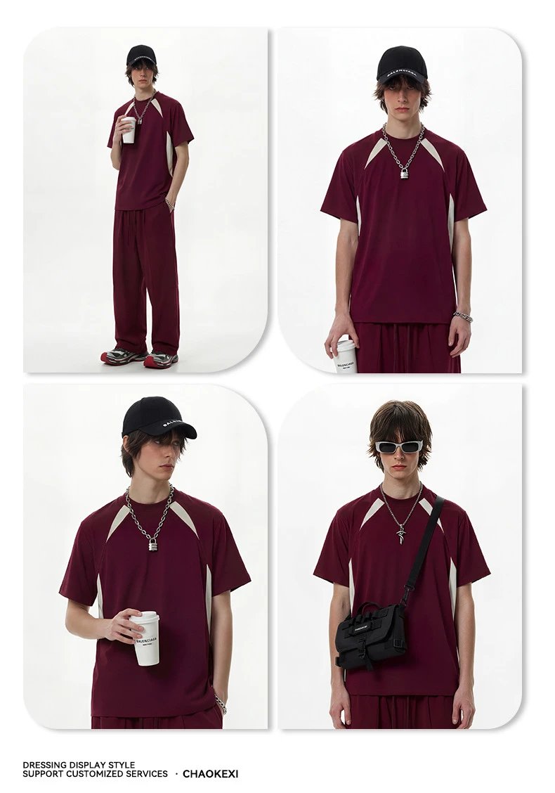 Outdoor Quick Dry Raglan T-Shirt Unisex Onyx - Gallery Image 9 - Detailed View