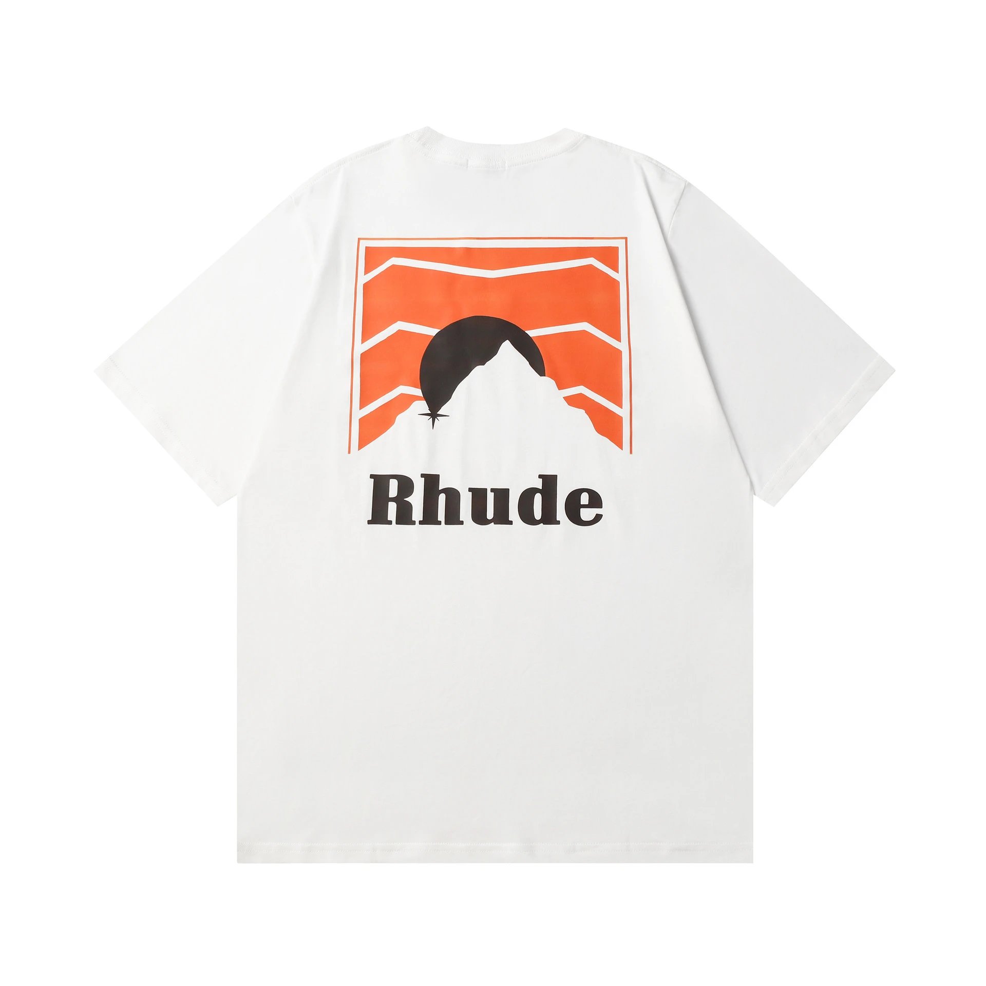 Rhude Sunset Mountain Tee Multi - Gallery Image 3 - Detailed View