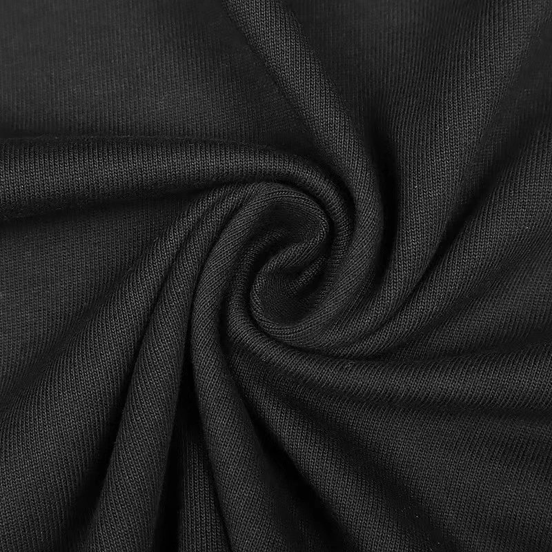 22SS Streetwear Loose Maple Leaf Tee Golden Black - Gallery Image 8 - Detailed View