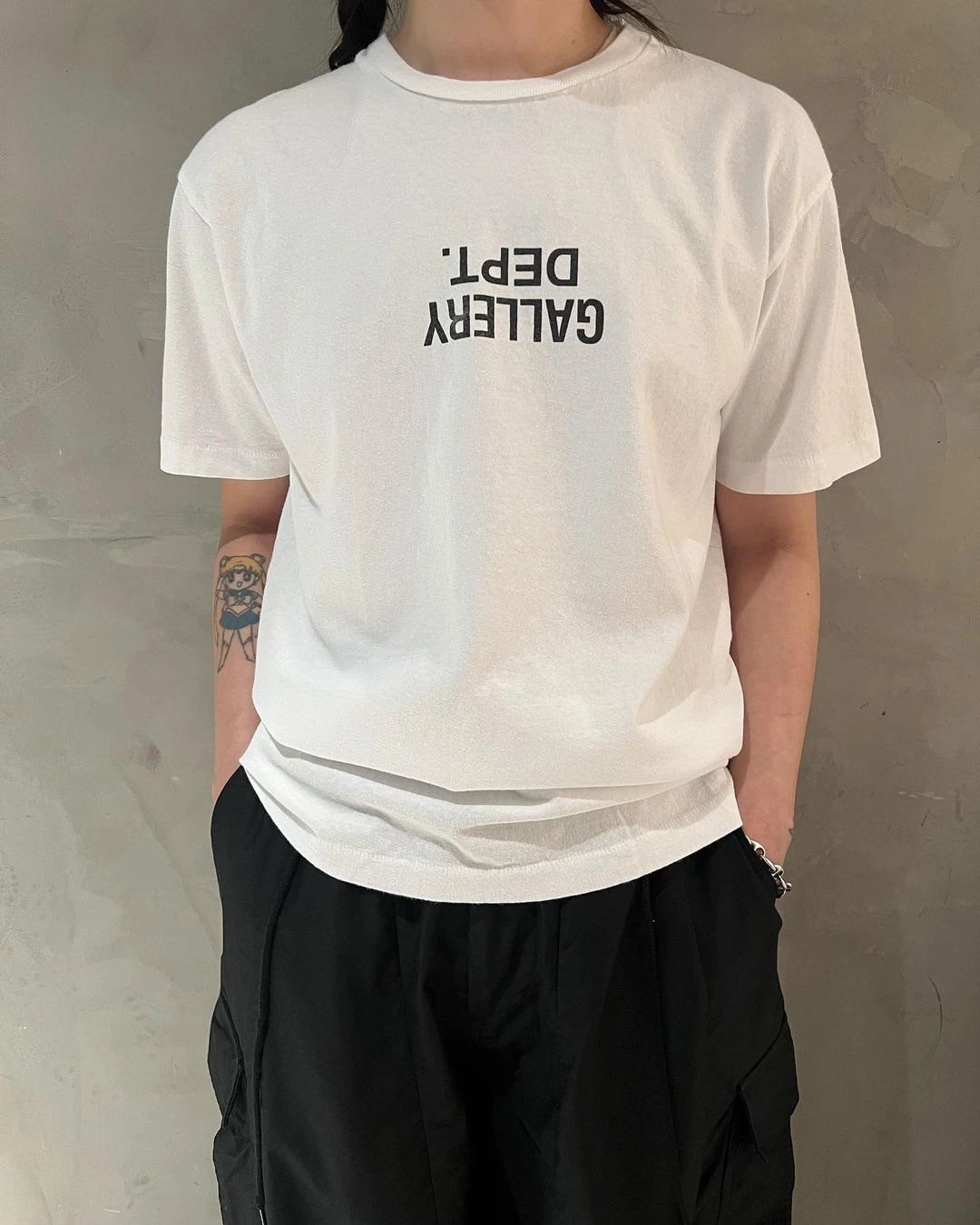 Gallery Dept Reversed T-Shirt Multi-Color - Gallery Image 8 - Detailed View